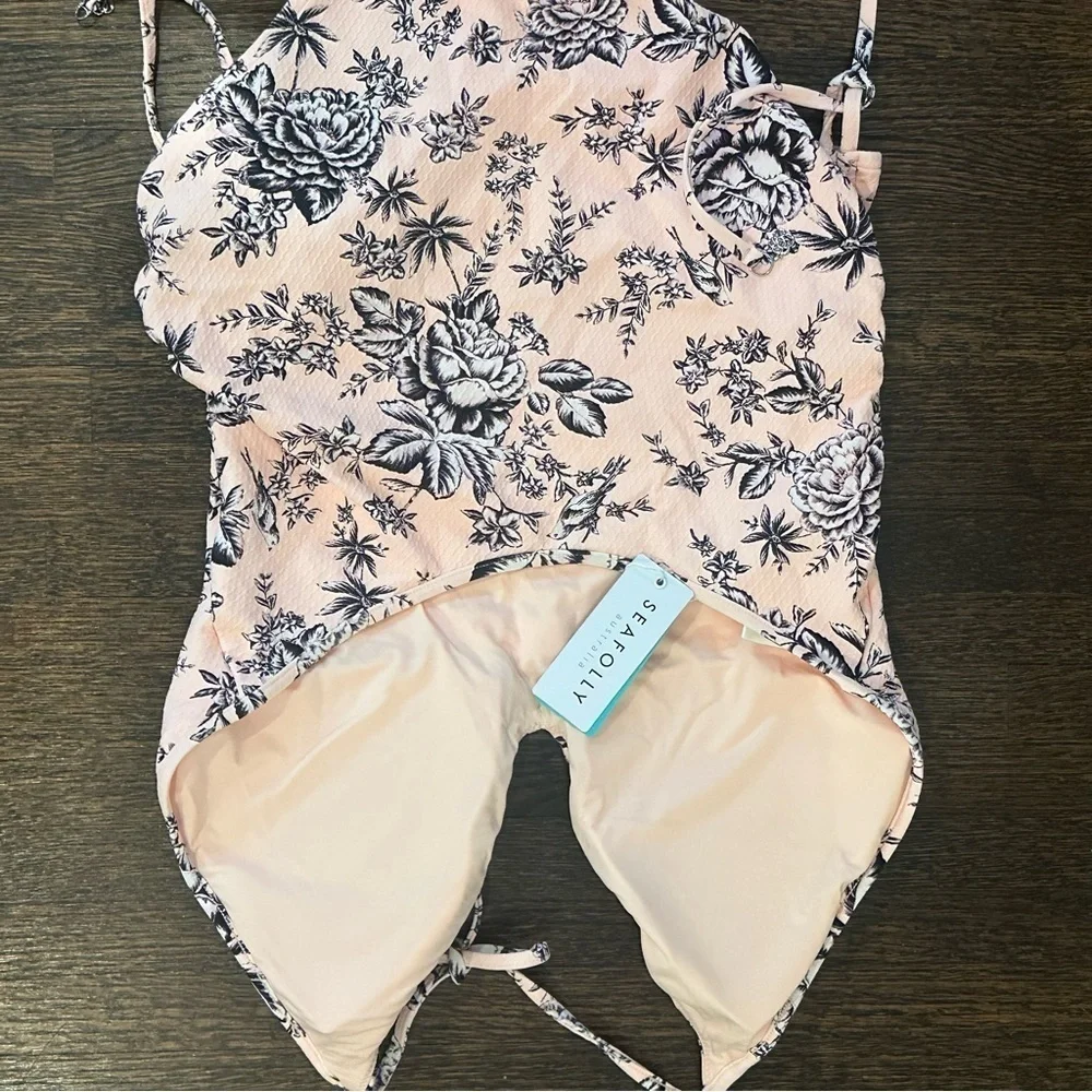 Seafolly Lovebirds One Piece Swimsuit - Picture 5 of 8